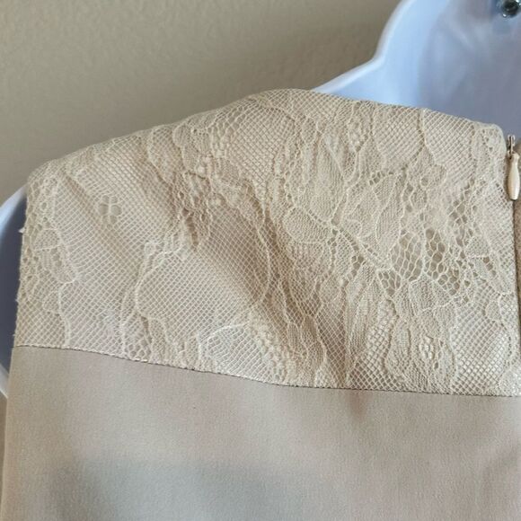 Antonio Melani Cream Sleeveless Dress - Picture 11 of 11